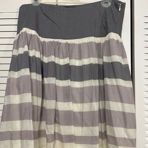 Grey and beige skirt